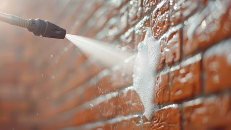 How to Pressure Wash a Brick Home