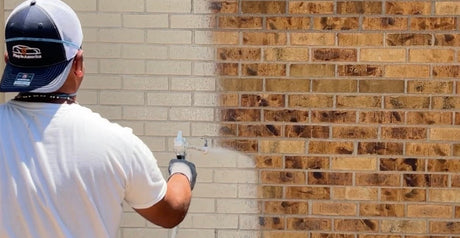 Why Spraying Stayntech® Masonry Stain is Better Than Other Application Methods