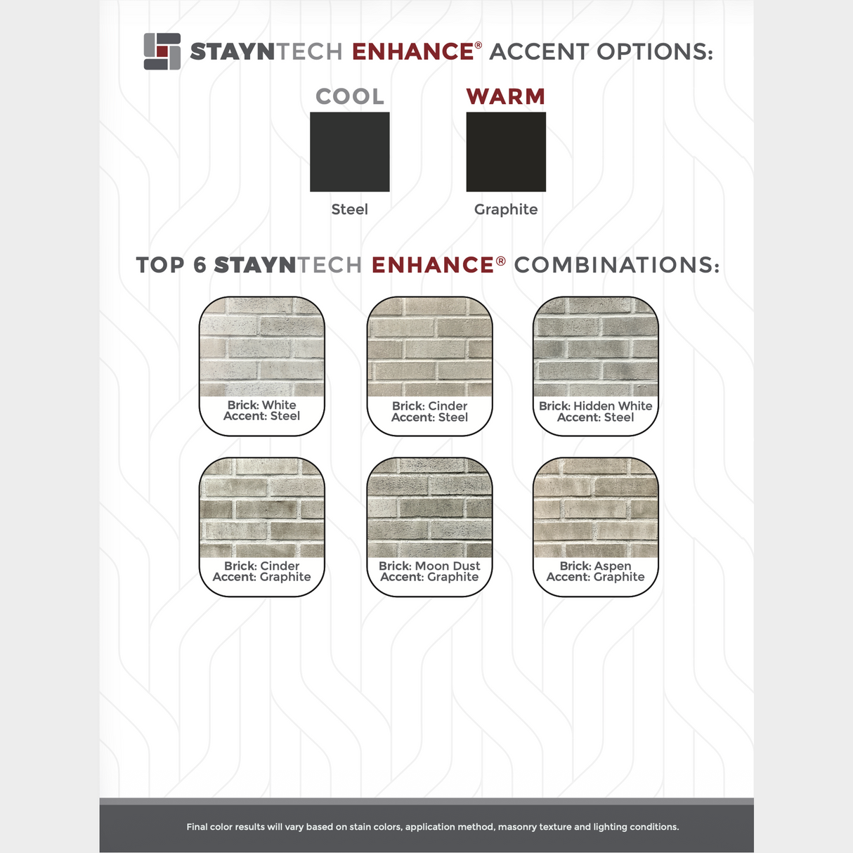 Stayntech® Color Selection Guide